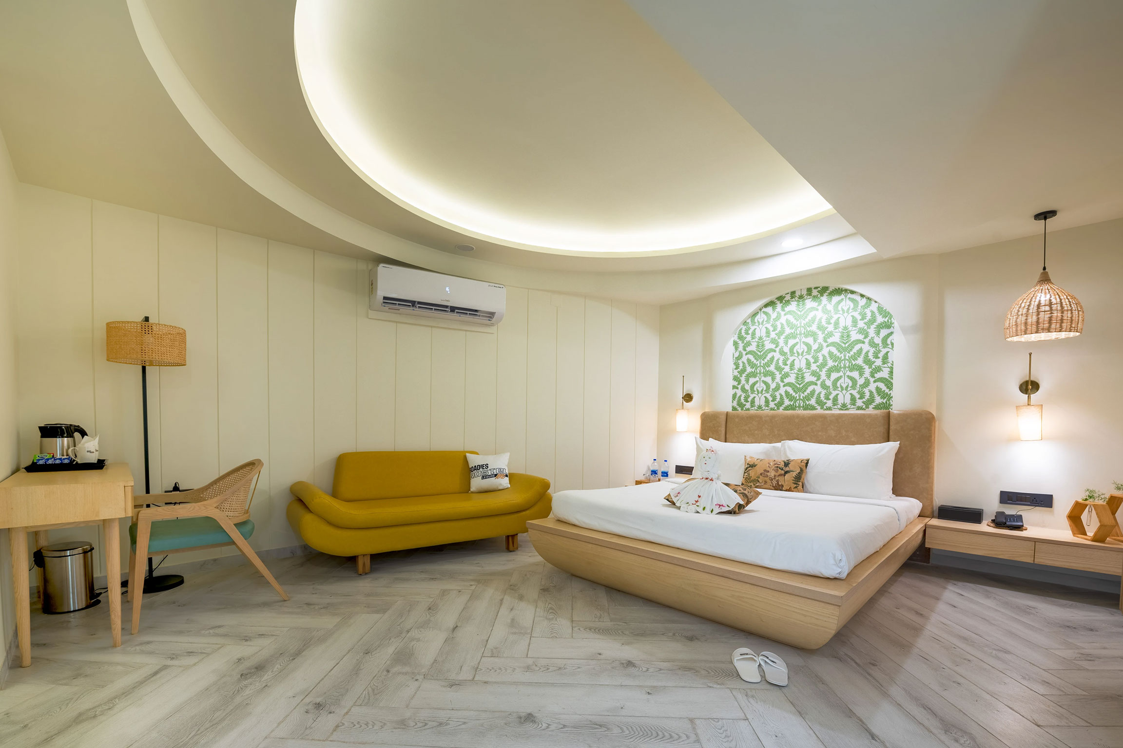Executive Suite with business-friendly amenities at a top corporate outing resort in Ahmedabad